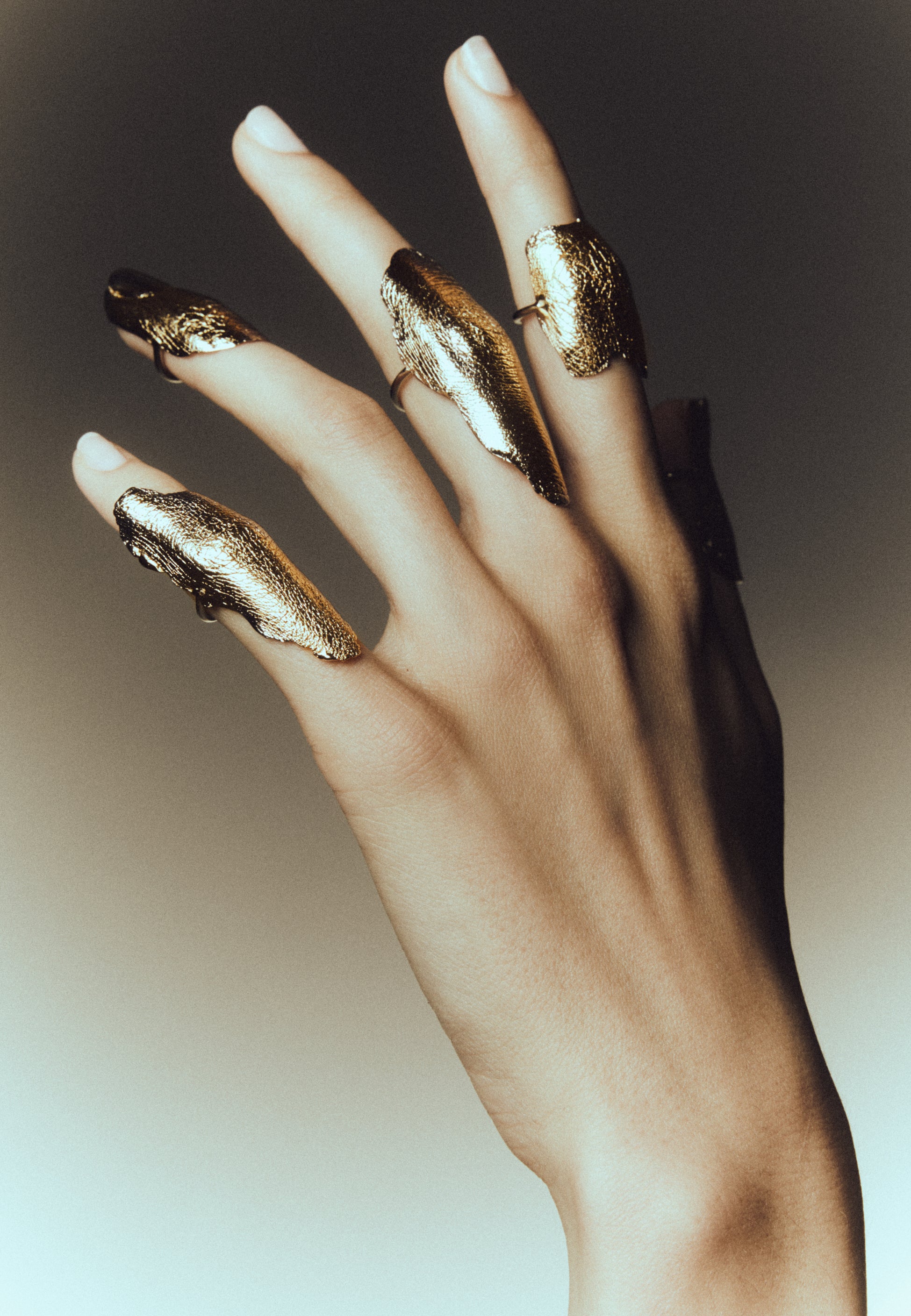 Bague Phalange Bague Mi Doigt Doigt Bague Bague Morceau De