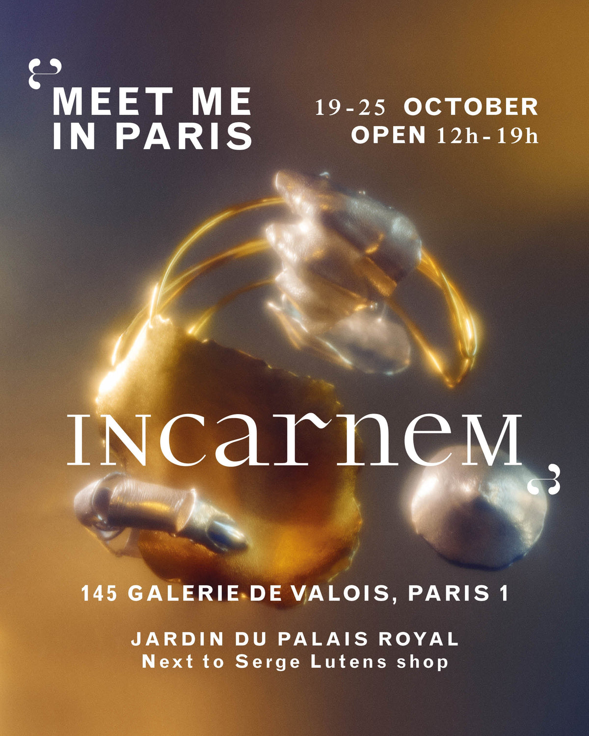 Exposition au jardin du palais royal